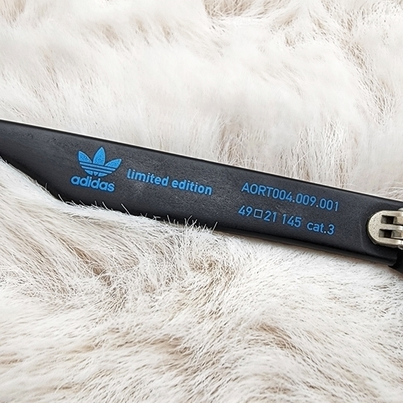 Adidas Italia Independent limited edition 2017 black and white unisex sunglasses - Picture 4 of 6